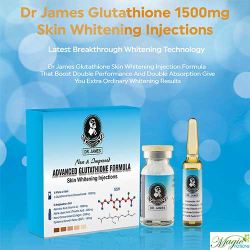 Dr James Glutathione Whitening Injection 1500mg With Vitamin C 1000mg